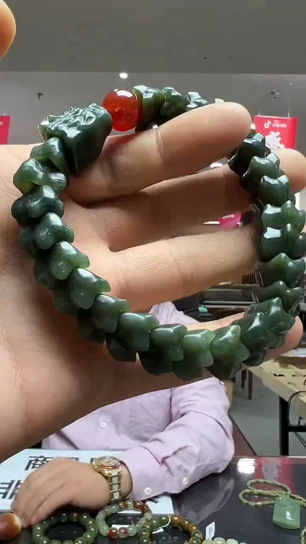 未镶嵌手链和田玉多样性发货其中发一