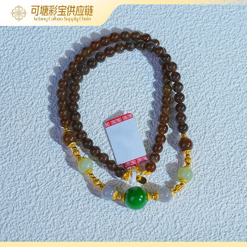 和田玉 糖料设计款项链/YL1217/多样性发一件