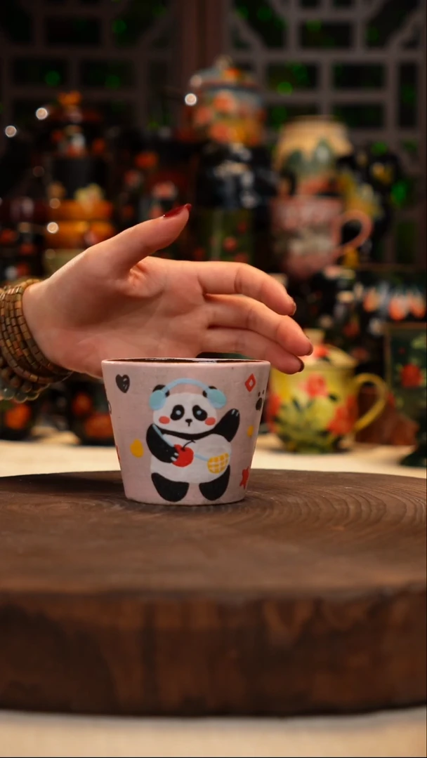 油画   手绘釉下彩