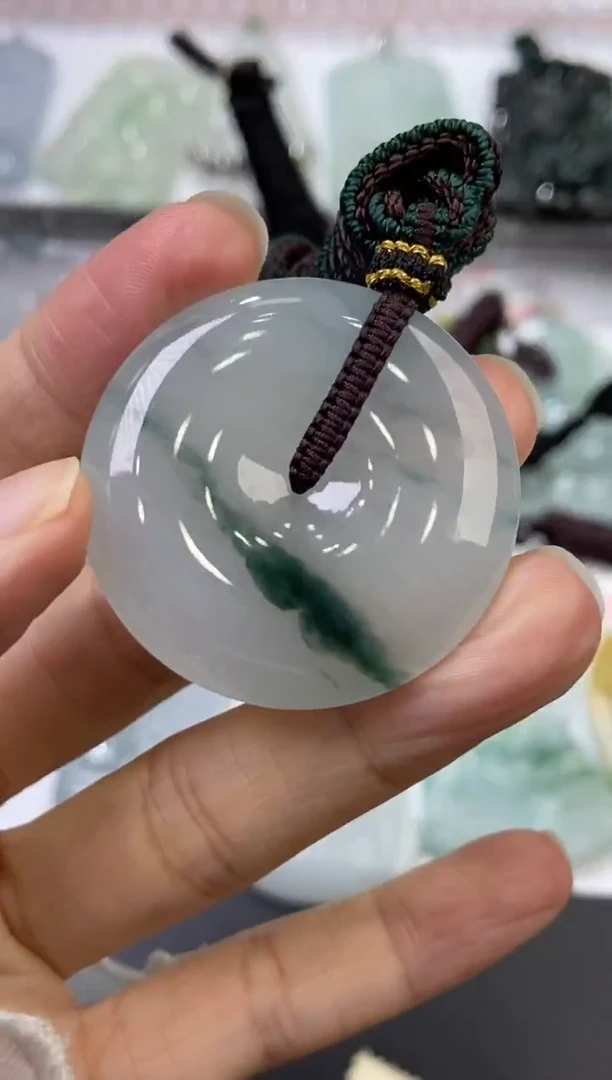 未镶嵌挂件翡翠372340  多人