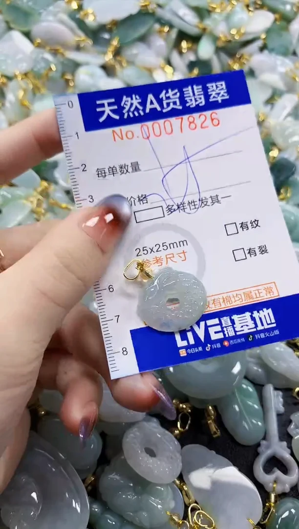 颈饰未镶嵌翡翠天然A货翡翠