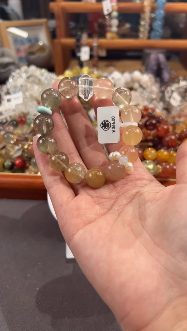 【闪购商品】水晶手链合金定制款 Key.