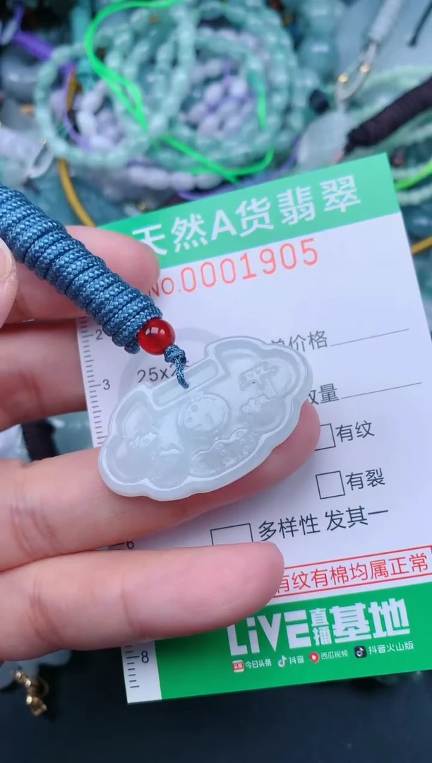 翡翠未镶嵌颈饰.0001905