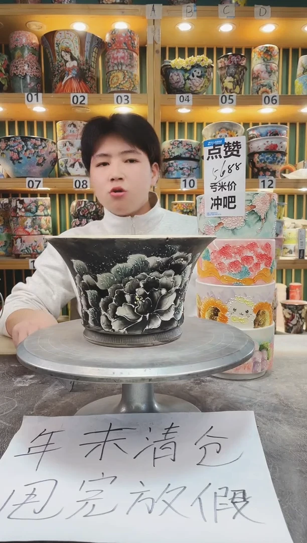 【闪购商品】瓷片默认微瑕一物一拍0118-012