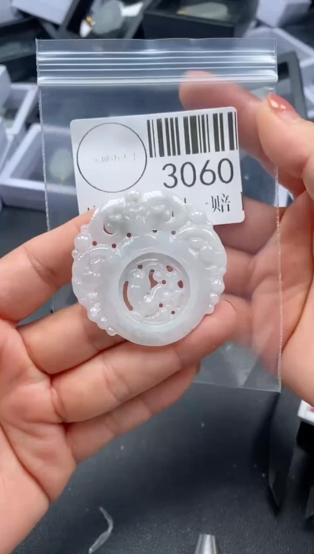 吊坠(不含链)未镶嵌翡翠3060