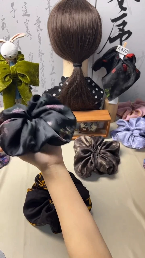 非金属布艺093发圈