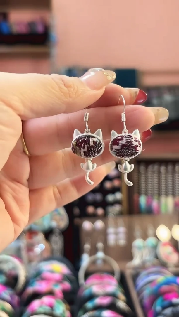 织绣艺枝独绣手工饰品146