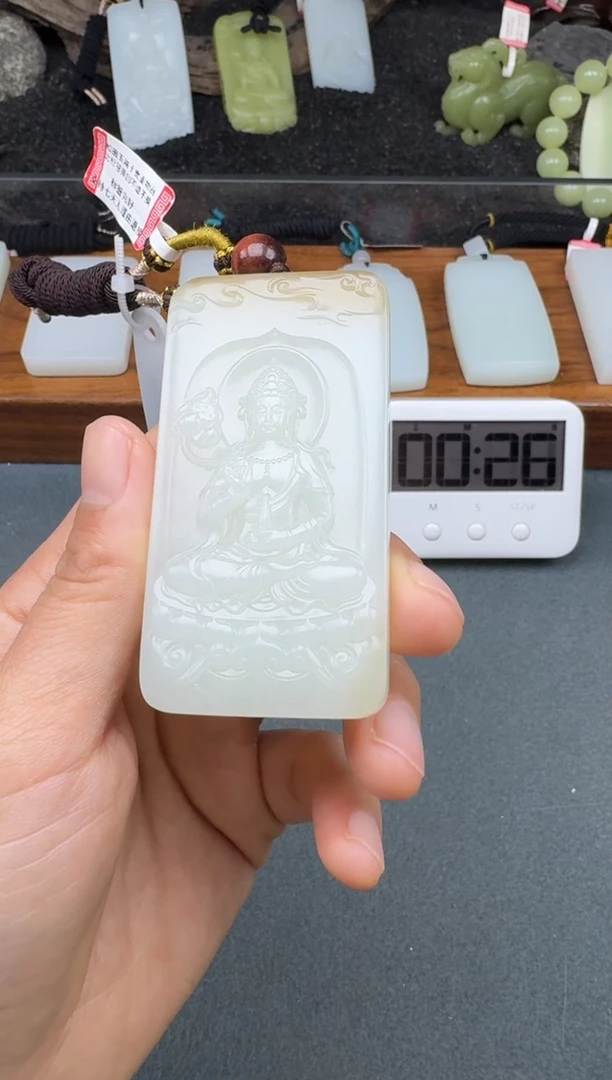 颈饰未镶嵌和田玉2
