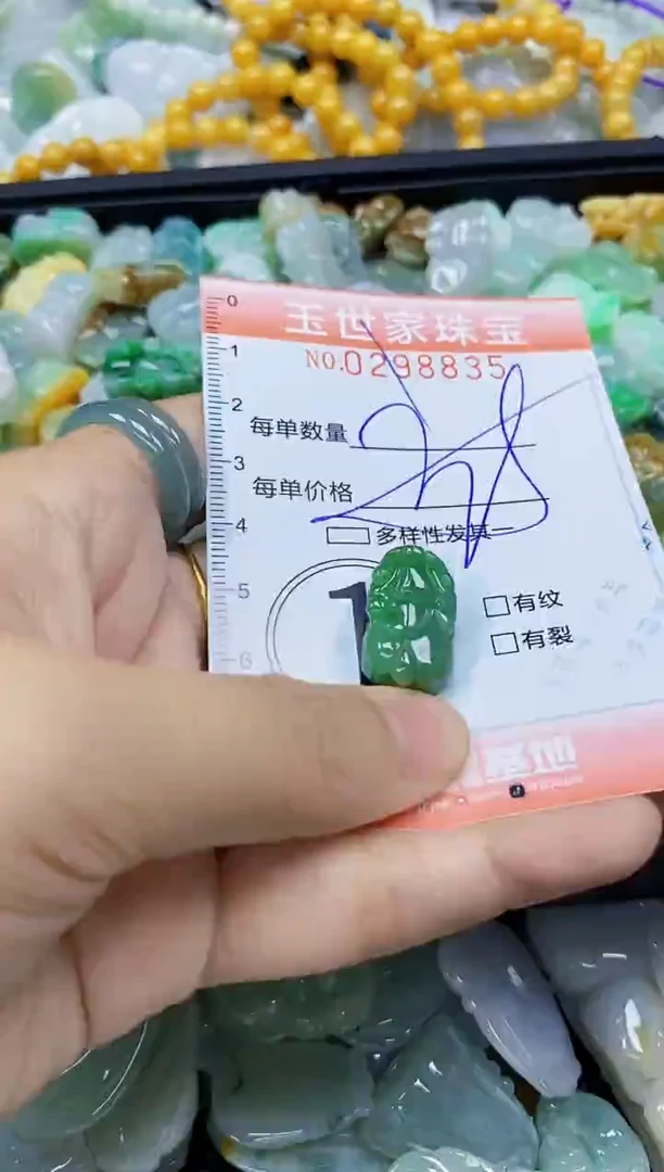 翡翠未镶嵌颈饰闪购0298835多样性发其一