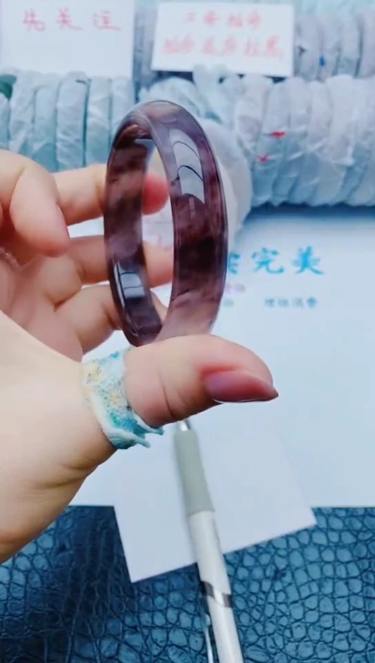 未镶嵌手镯石英质玉x141+59-60