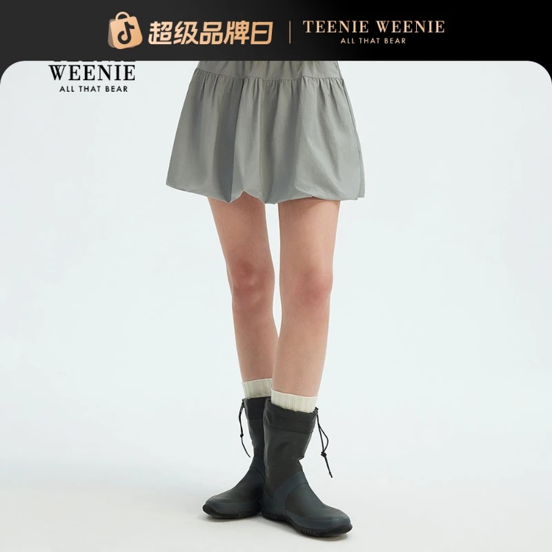 *TeenieWeenie小熊女半身裙25俏皮少女轻户外花苞短裙TTWH253704T