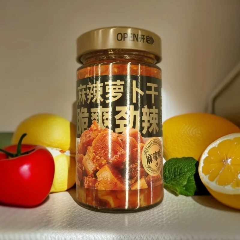 Mr.DIL.OO脆爽劲辣萝卜干*12瓶