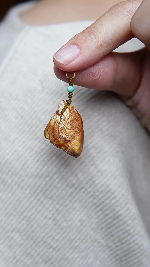 裸石蜜蜡未镶嵌*蜜蜡小提溜*活扣头*百搭各种手串项链*百搭配饰