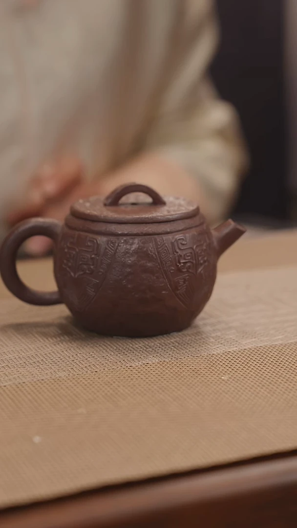 原矿老紫泥青铜器小汉瓦11