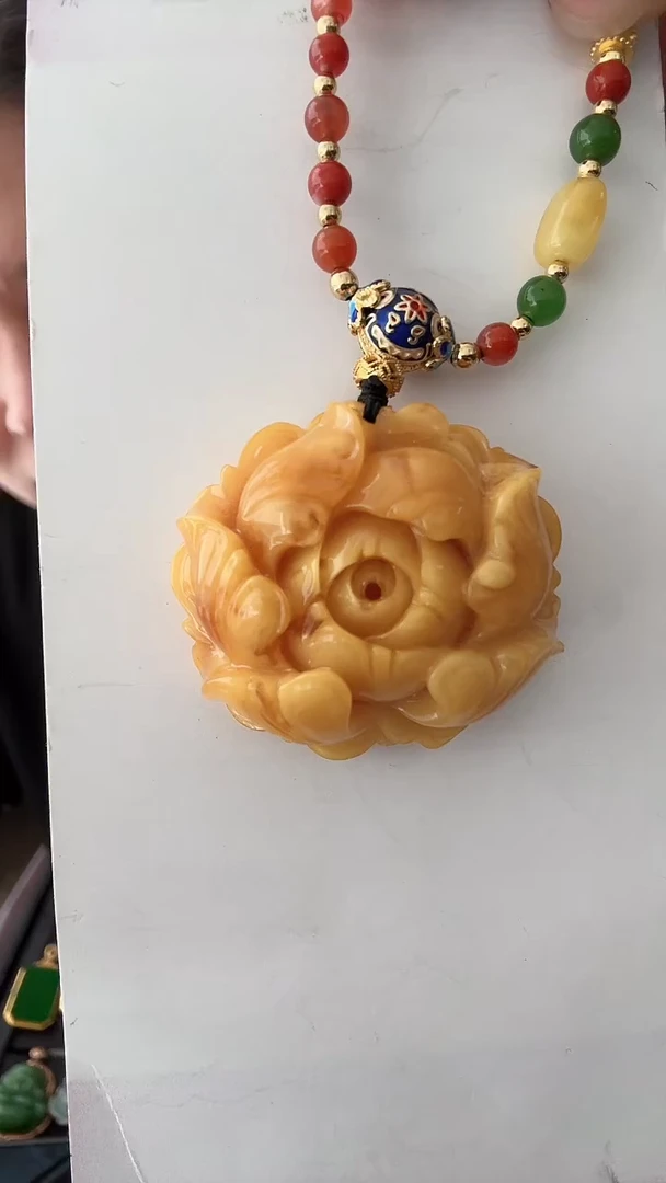 裸石蜜蜡未镶嵌慕*荣荣