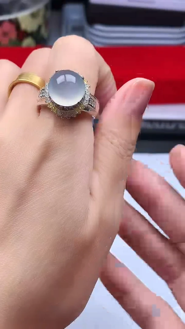 散珠翡翠缅甸A货+证书