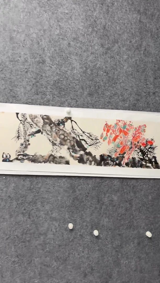 国画李纲-4平尺-国画作品-金