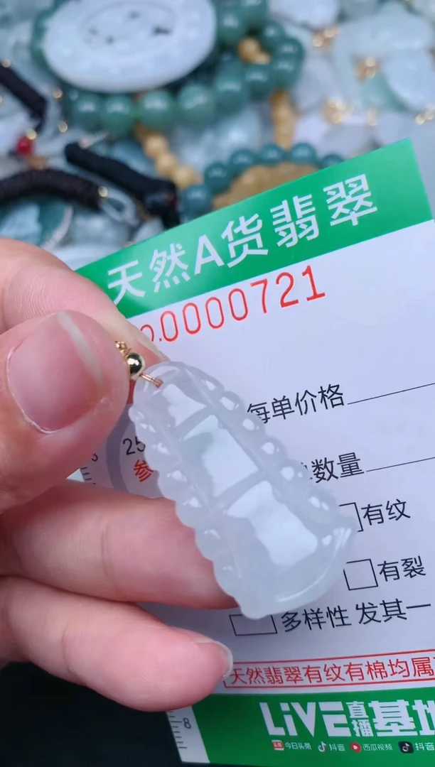 翡翠未镶嵌颈饰.0000721