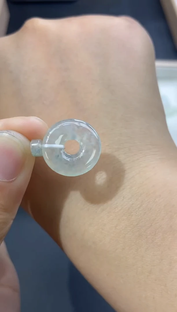 颈饰未镶嵌翡翠天然翡翠a货12