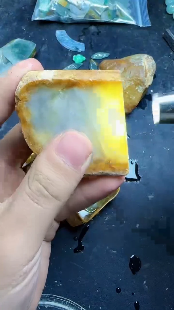 未镶嵌挂件翡翠262