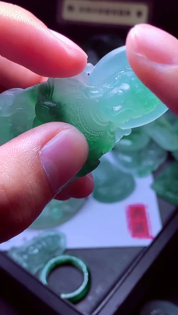 未镶嵌定制翡翠唤*#毛货翡翠定制