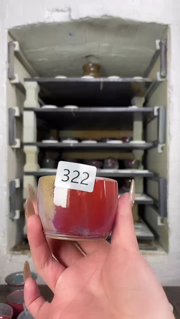 【闪购商品】摆件钧瓷手工茶器窑变