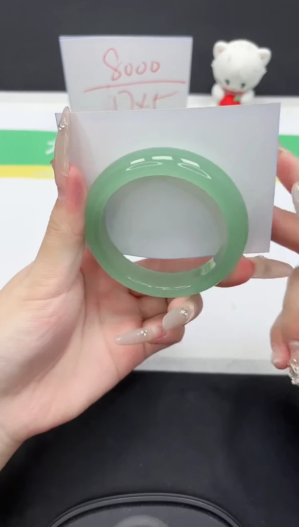 石英质玉未镶嵌手镯129-54.3