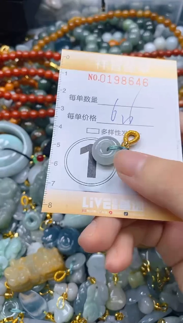 翡翠未镶嵌颈饰闪购0198646