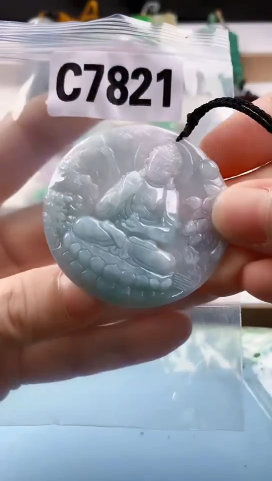翡翠未镶嵌颈饰天然翡翠吊坠挂件