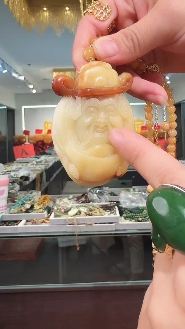 未镶嵌岫玉吊坠吊坠