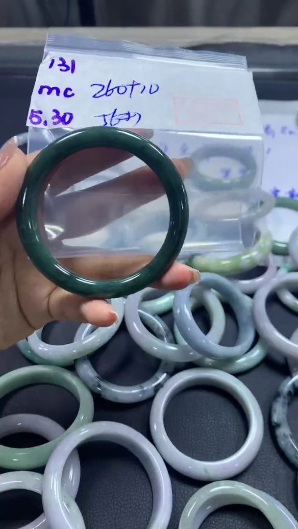 定制翡翠未镶嵌131叮当56+260元+拍一发一