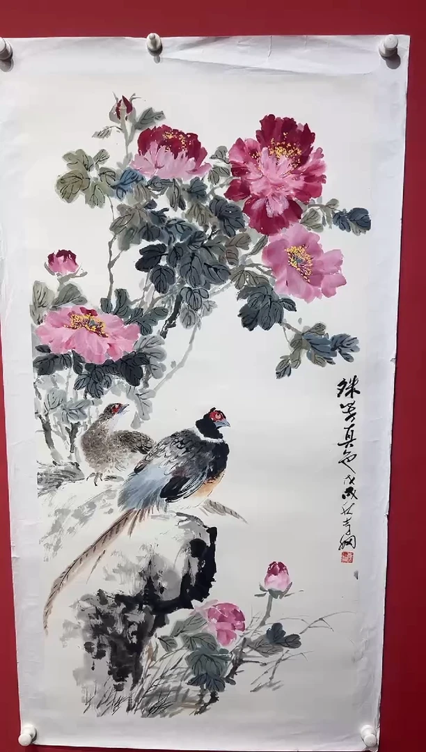 国画李纲-8平尺-国画作品