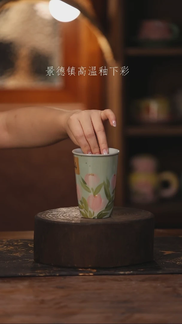 陶瓷景德镇高温釉下手绘陶瓷144