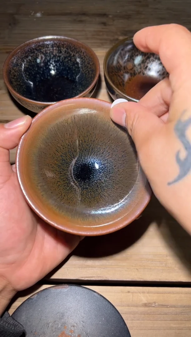 茶盏老表精选柴烧92