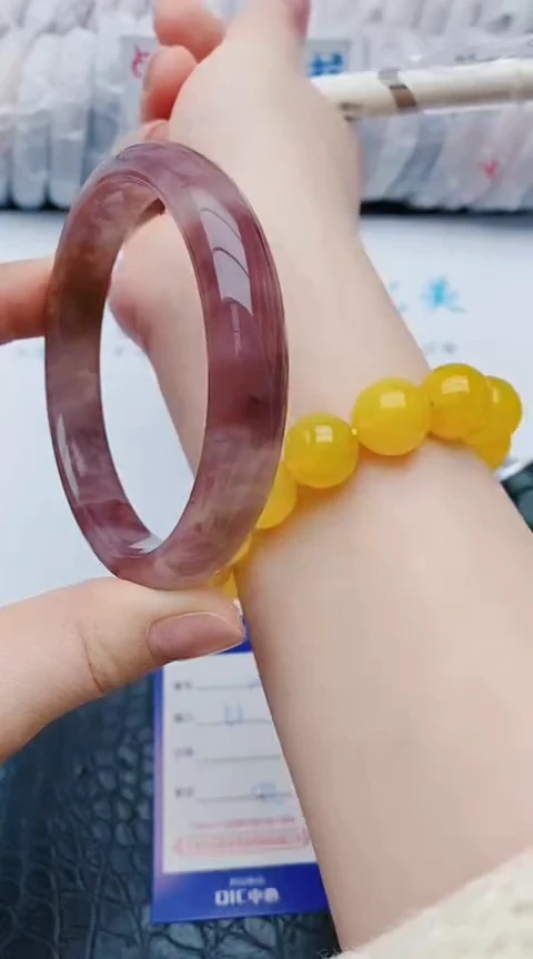 未镶嵌手镯石英质玉x214+63-64