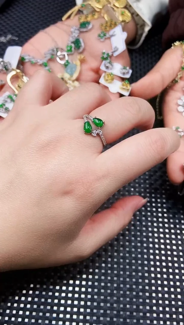 【闪购商品】翡翠戒指未镶嵌11111111