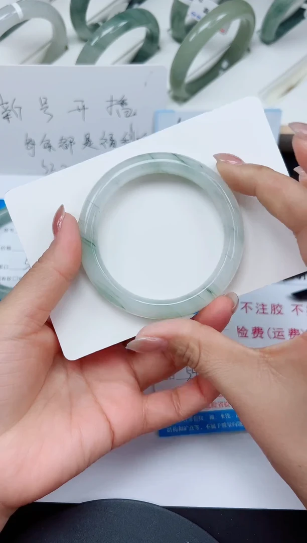 未镶嵌手镯石英质玉68-54/55