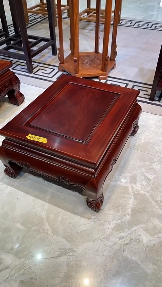 【闪购商品】红酸枝木类成套家具非酸小炕几40*50*25