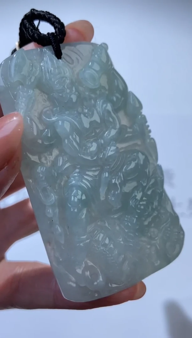 未镶嵌挂件翡翠300881  多人