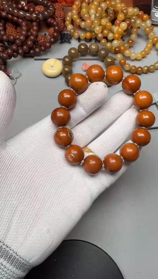 【闪购商品】橄榄核手串精品文玩手串一条