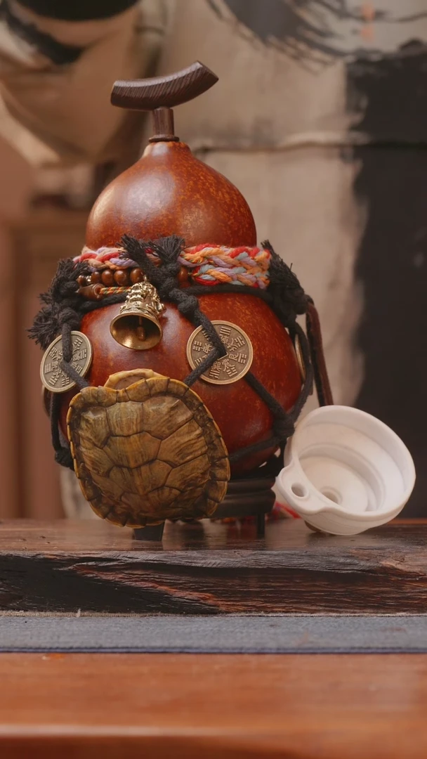 【闪购商品】433号精品大漆葫芦防腐防渗装饮料水茶酒