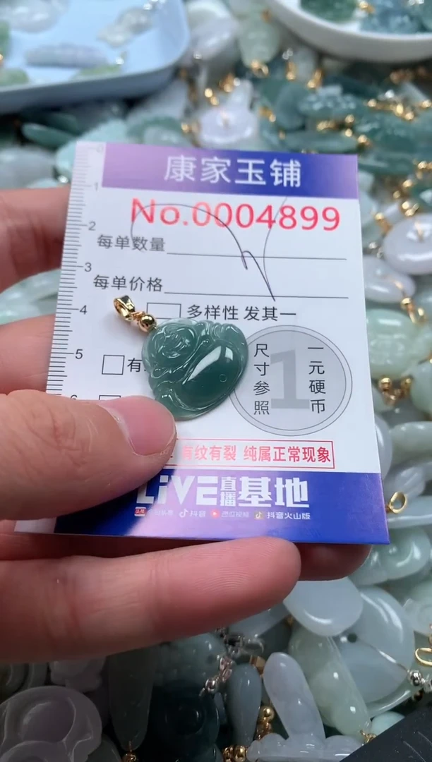 【闪购商品】翡翠吊坠(不含链)未镶嵌4899多样性发其一