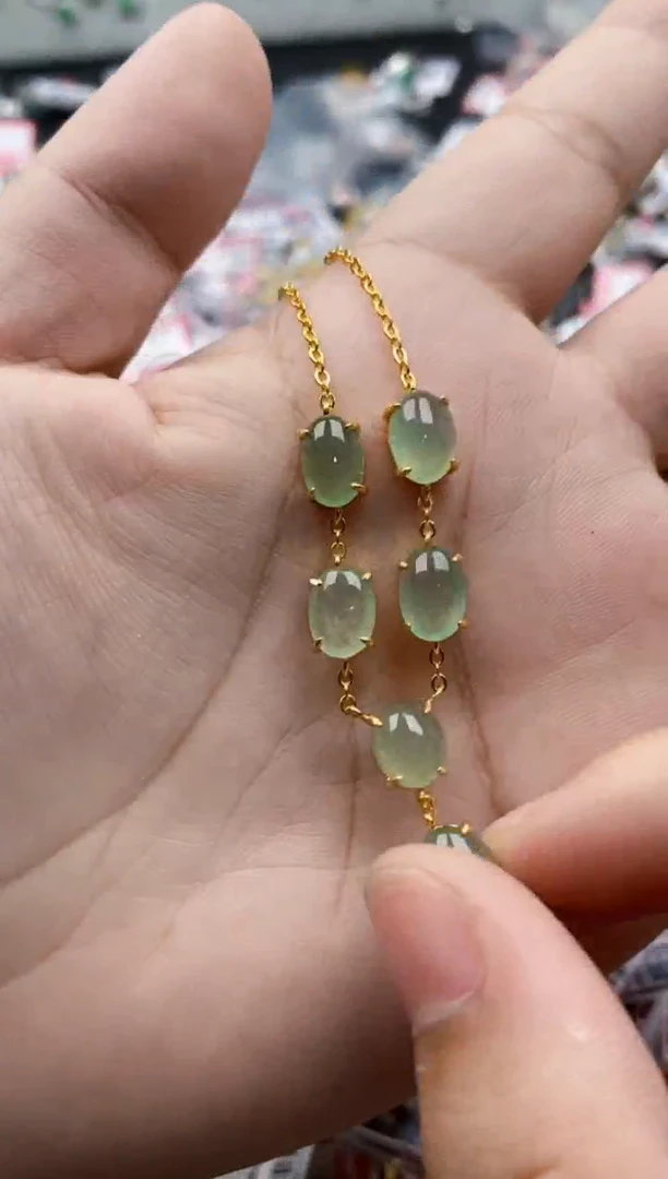 翡翠戒指银S925镶嵌555555   6