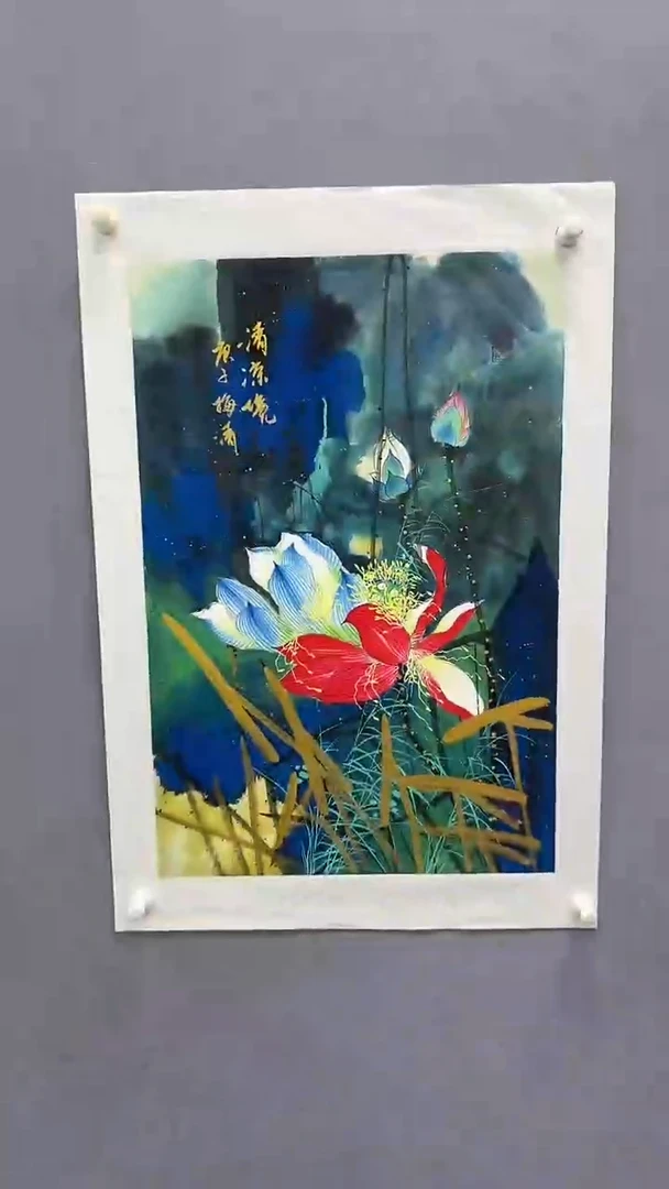 国画梅清绘画2.7pc花鸟