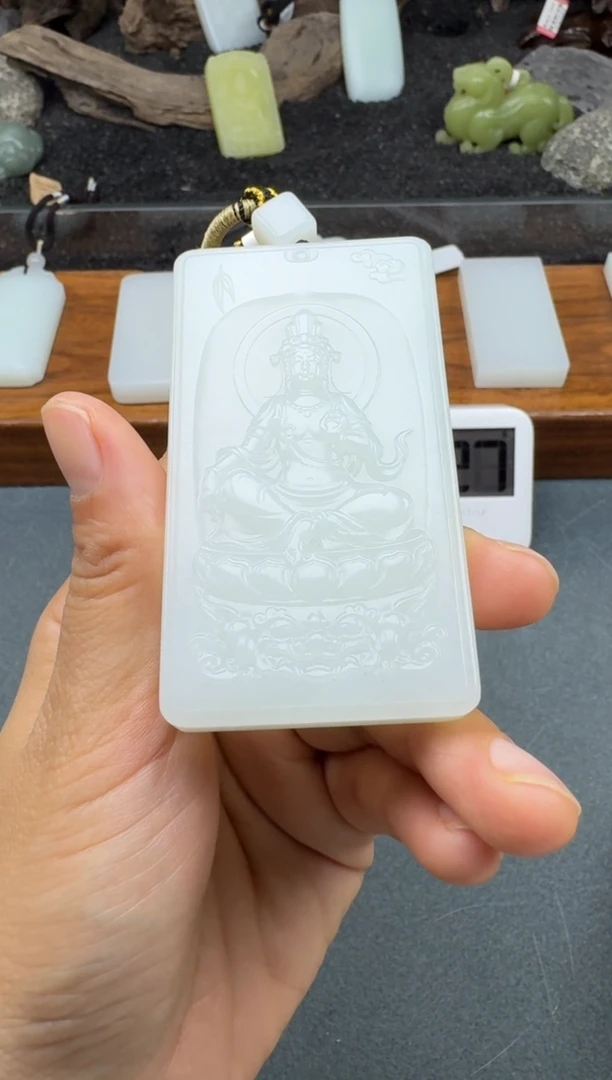 颈饰未镶嵌和田玉2