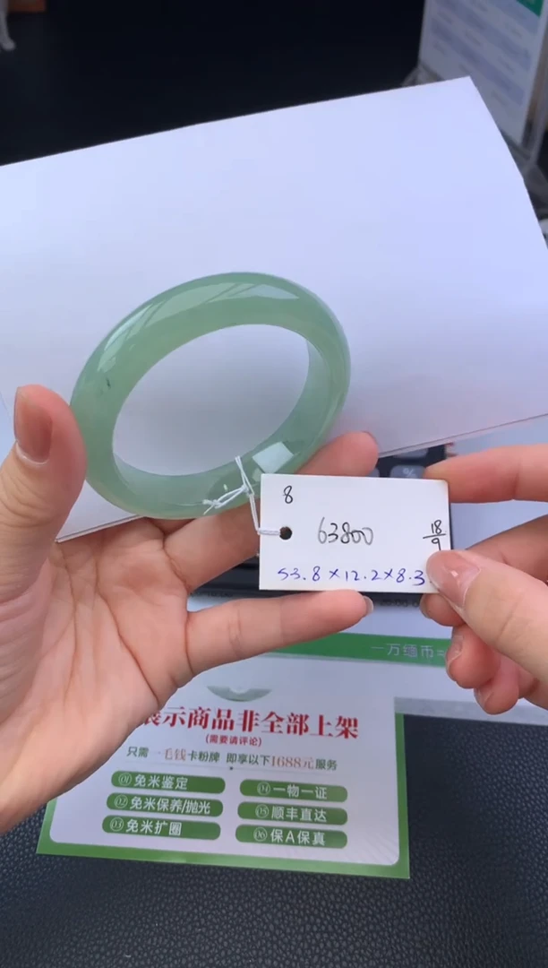 未镶嵌手镯翡翠手镯