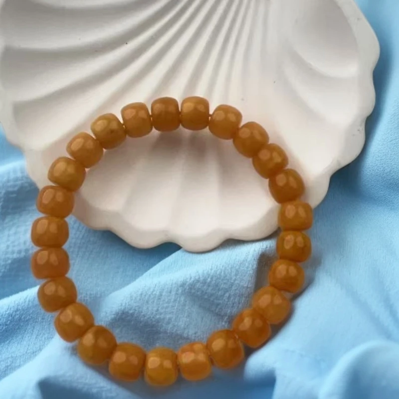 初见珠宝蜜蜡老蜡手串