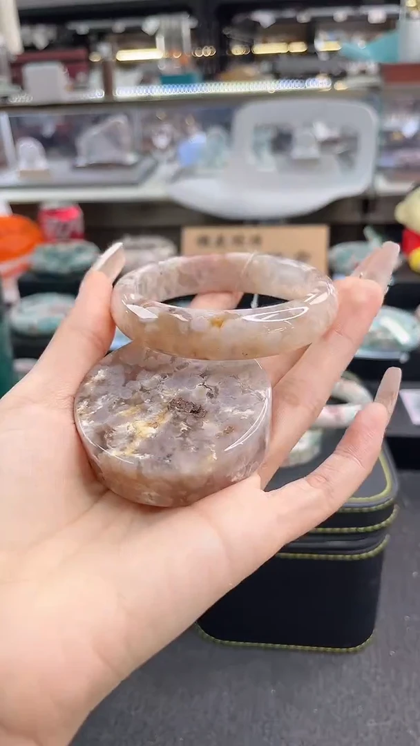 未镶嵌手镯石英质玉58圈口（赠品镯心）6751723