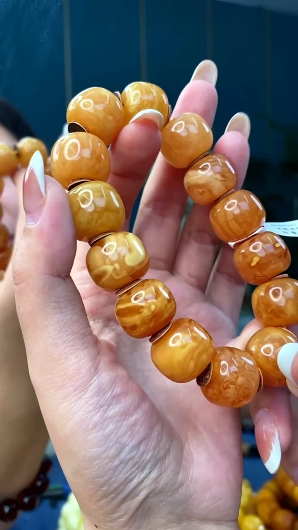 裸石琥珀未镶嵌12/24多样性发其一50