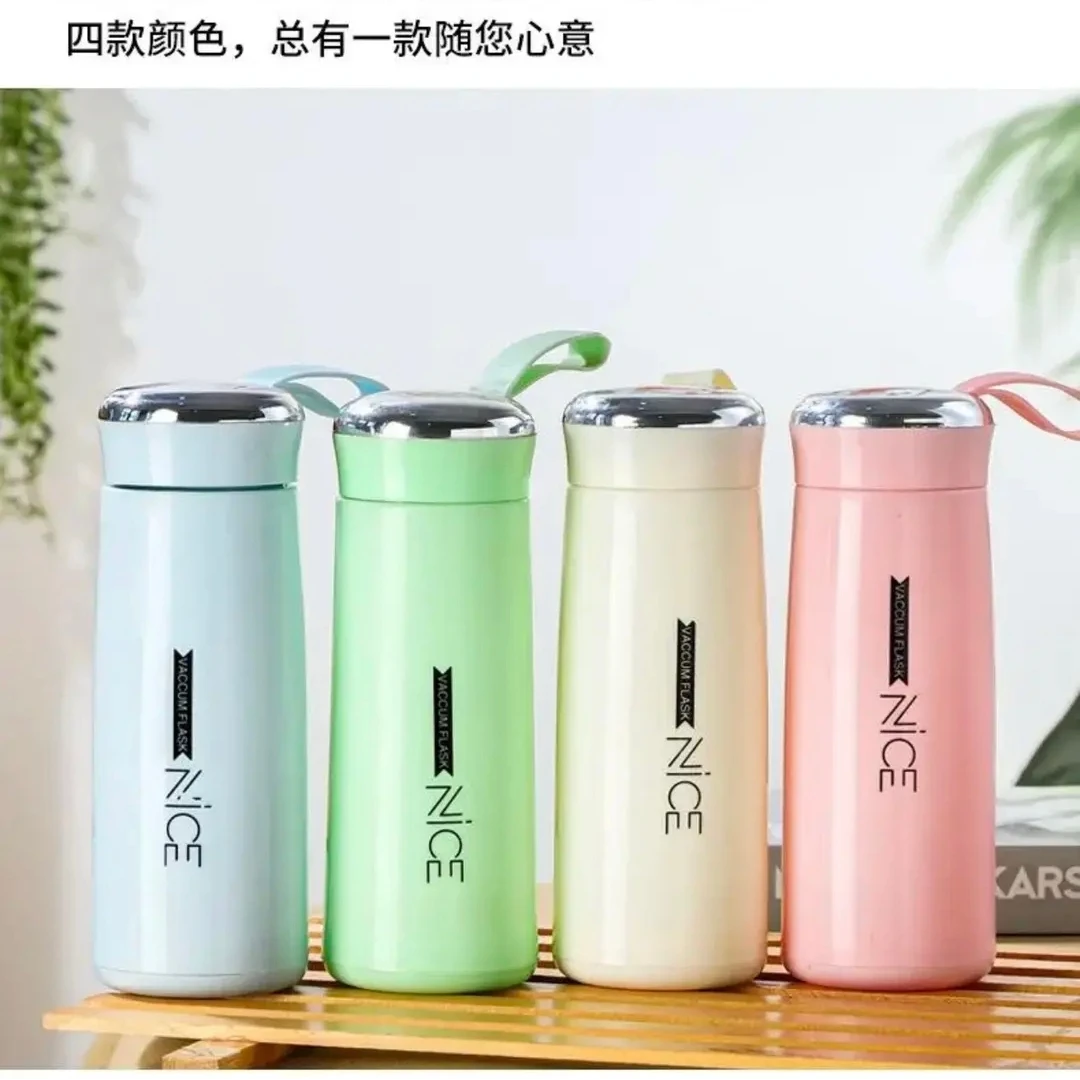 奈斯杯玻璃杯简约便携微水杯高档实用创意茶杯双层防烫水杯